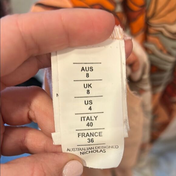 Nicholas Asilah Dress Sz 4 *flawed* - Picture 8 of 9